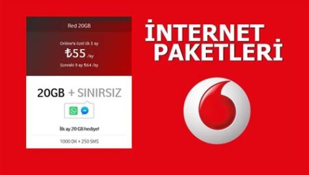 Vodafone Haftalık Bedava İnternet Paketleri