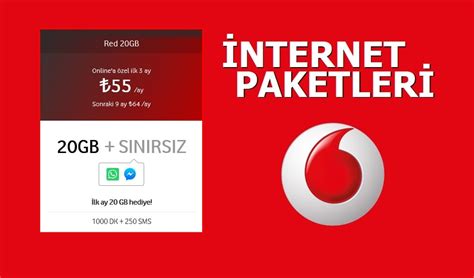 Vodafone Haftalık Bedava İnternet Paketleri